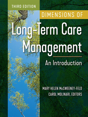 cover image of Dimensions of Long-Term Care Management
